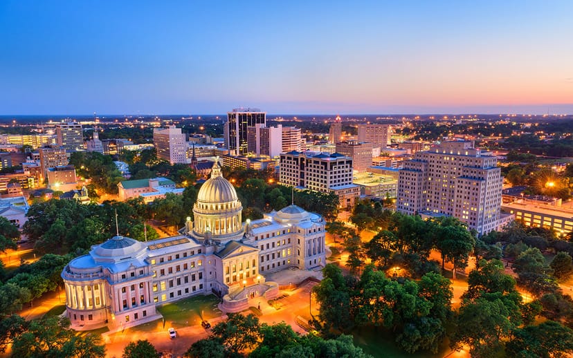 Scenic view of Knoxville, Tennessee