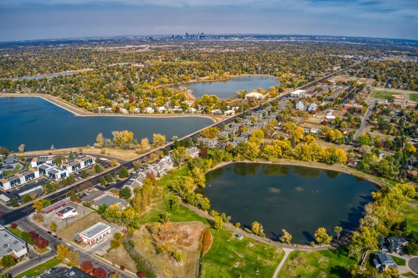 Scenic view of Lakewood, Colorado