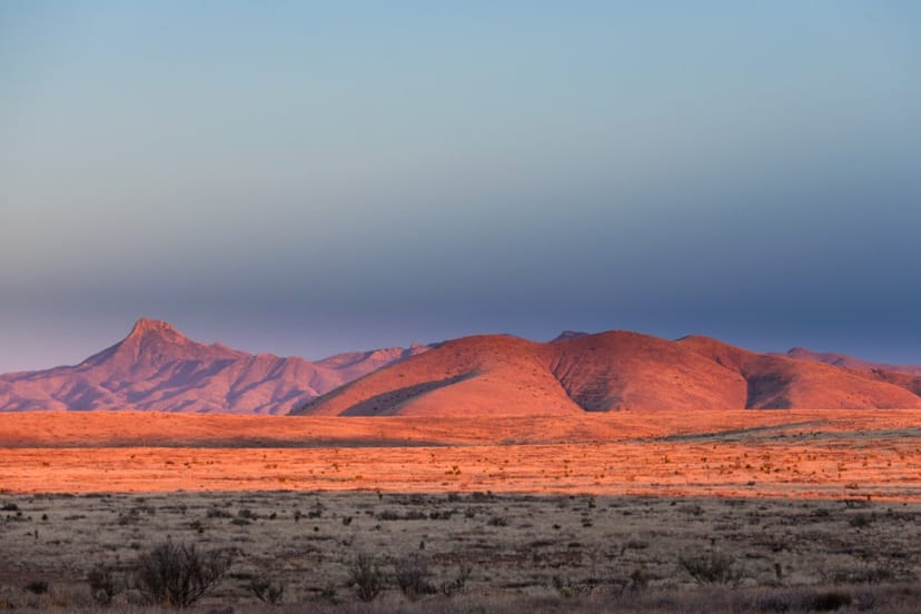 Scenic view of Las Cruces, New Mexico