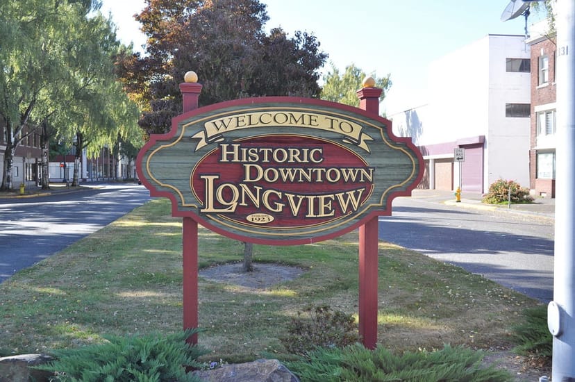 Scenic view of Longview, Washington