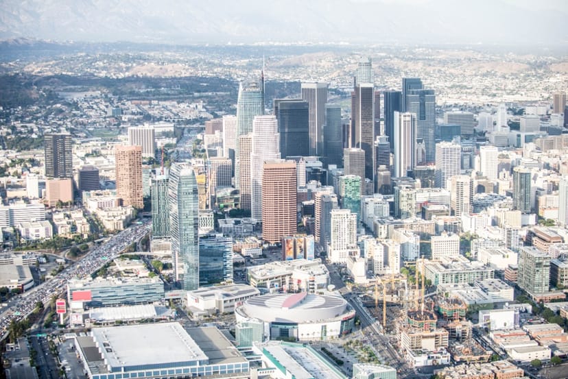Scenic view of Los Angeles, United States