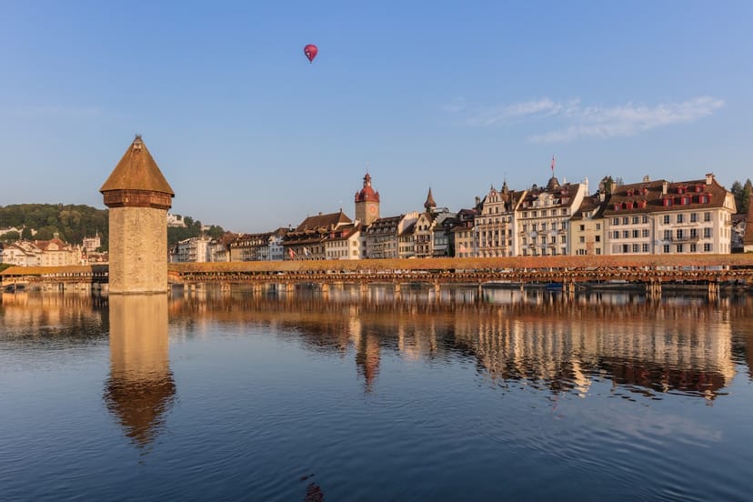 Scenic view of Lucerne, Switzerland