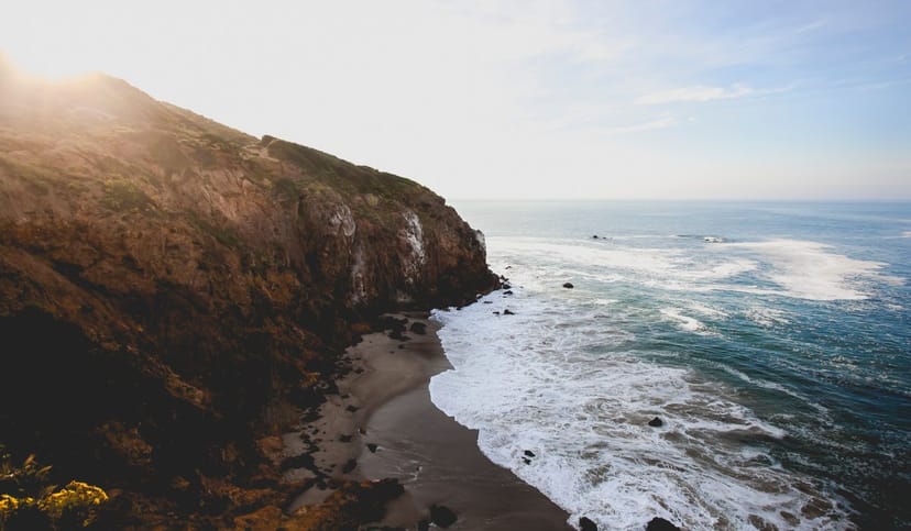 Scenic view of Malibu, California