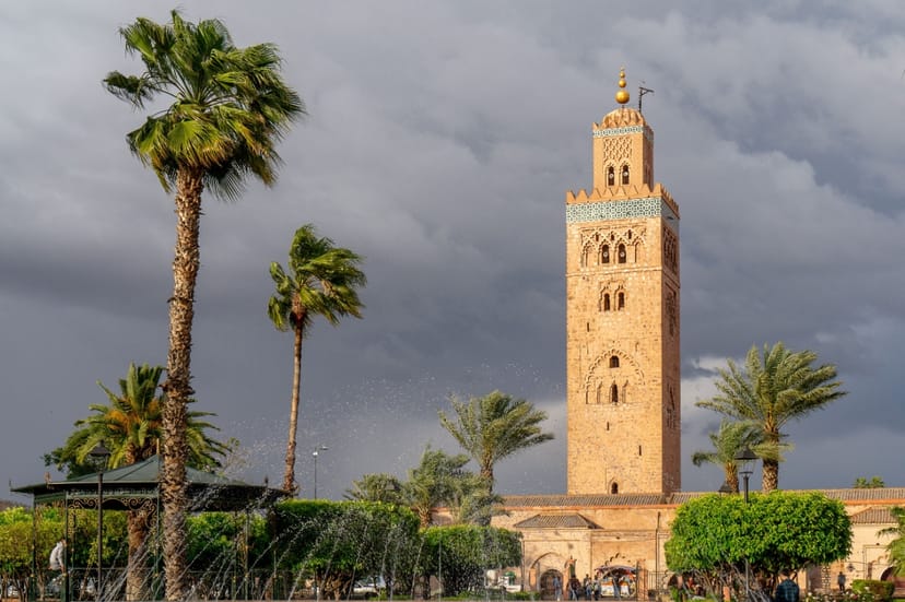 Scenic view of Marrakech, Morocco