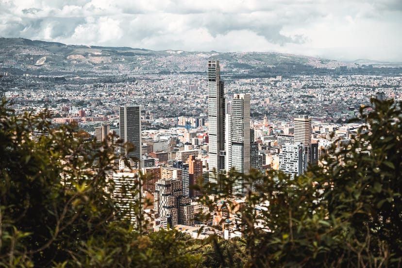 Scenic view of Medellin, Colombia