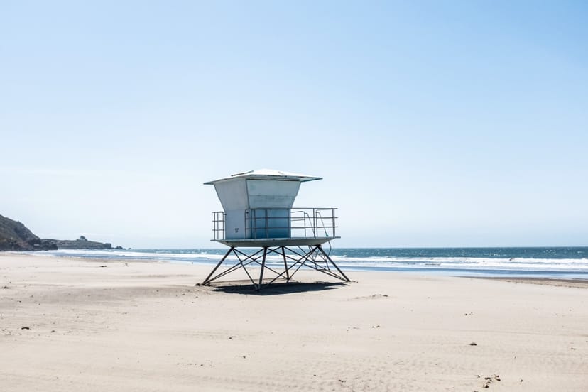 Scenic view of Mendocino, California
