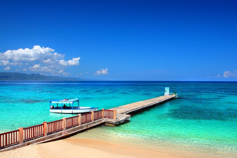 Scenic view of Montego Bay, Jamaica