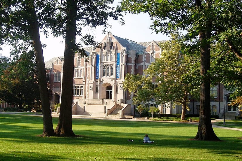 Scenic view of Muncie, Indiana