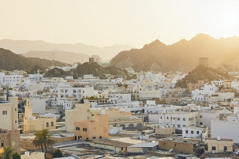 Scenic view of Muscat, Oman