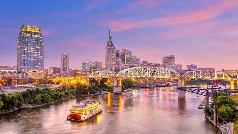 Scenic view of Nashville, United States