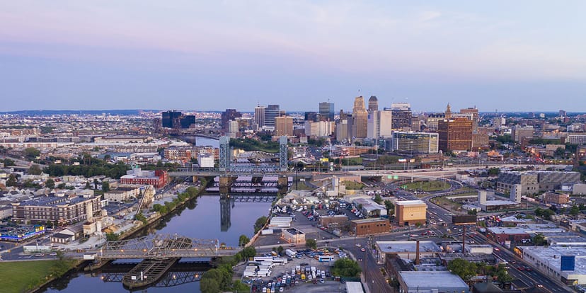 Scenic view of Newark, New Jersey