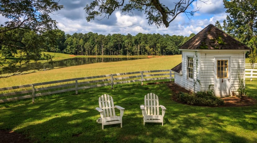Scenic view of Newnan, Georgia