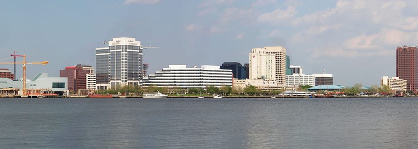 Scenic view of Norfolk, Virginia