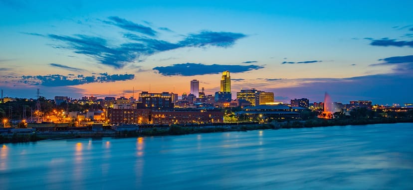 Scenic view of Omaha, Nebraska