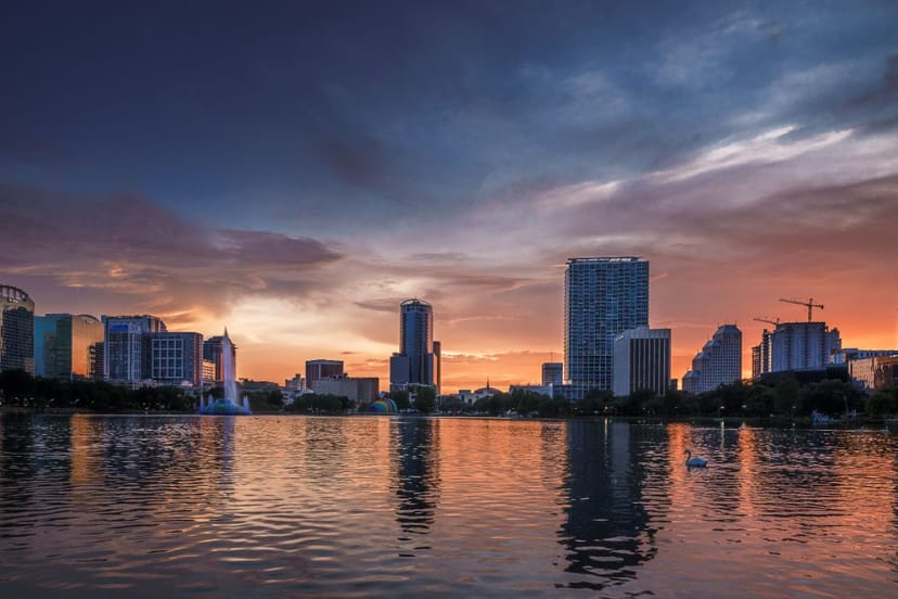 Scenic view of Orlando, Florida