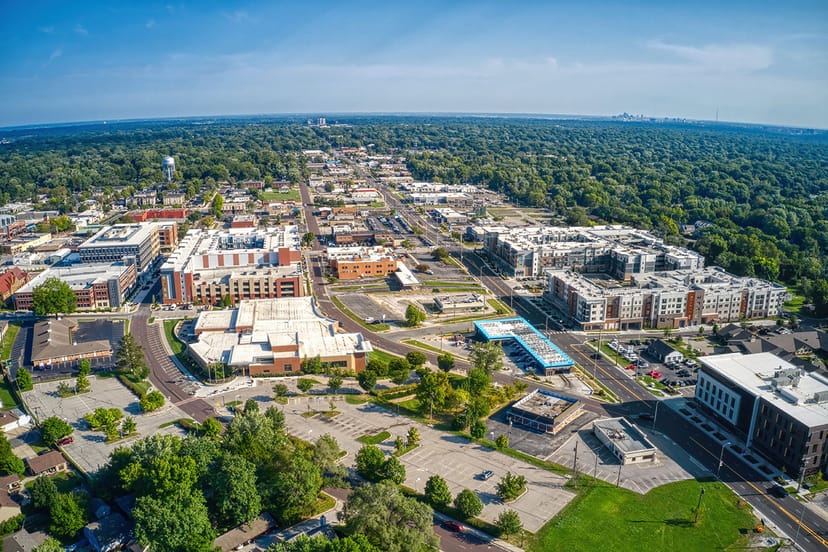 Scenic view of Overland Park, Kansas
