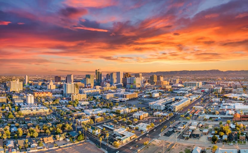 Scenic view of Phoenix, United States