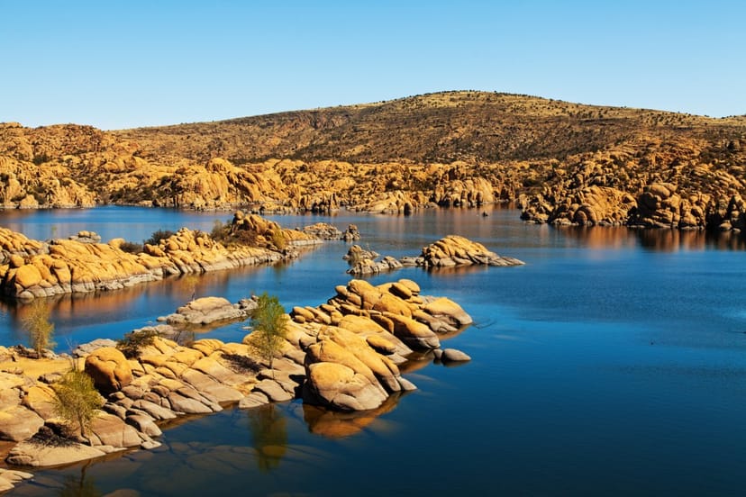 Scenic view of Prescott, Arizona