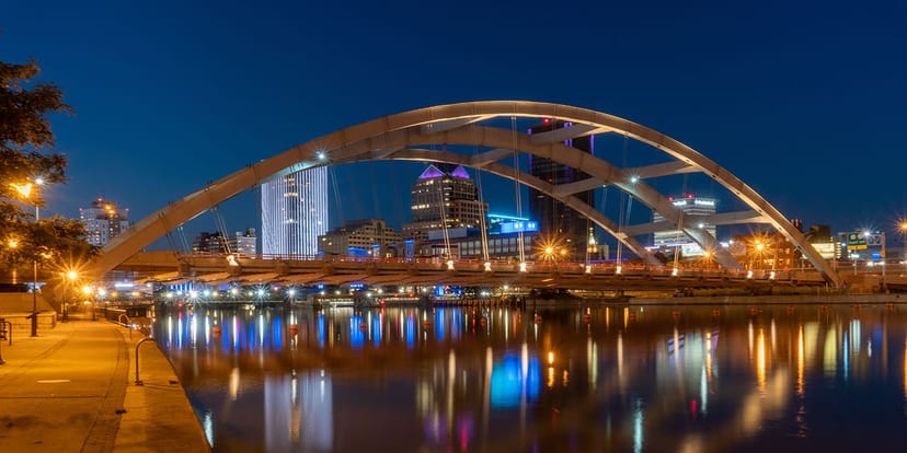 Scenic view of Rochester, New York