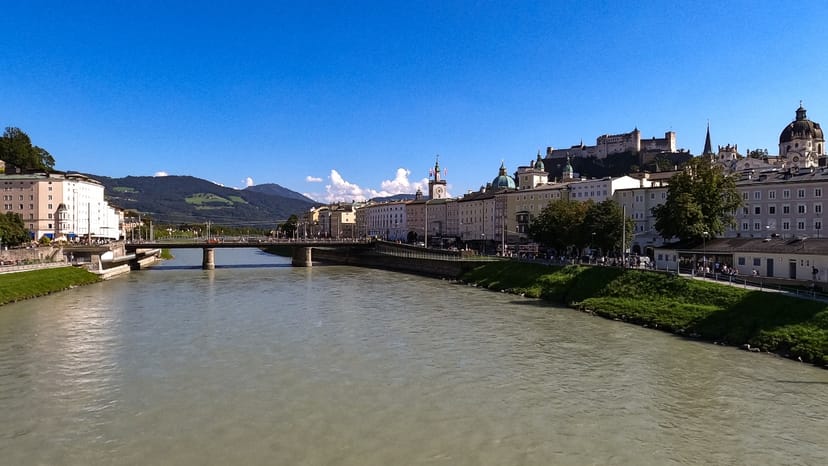 Scenic view of Salzburg, Austria