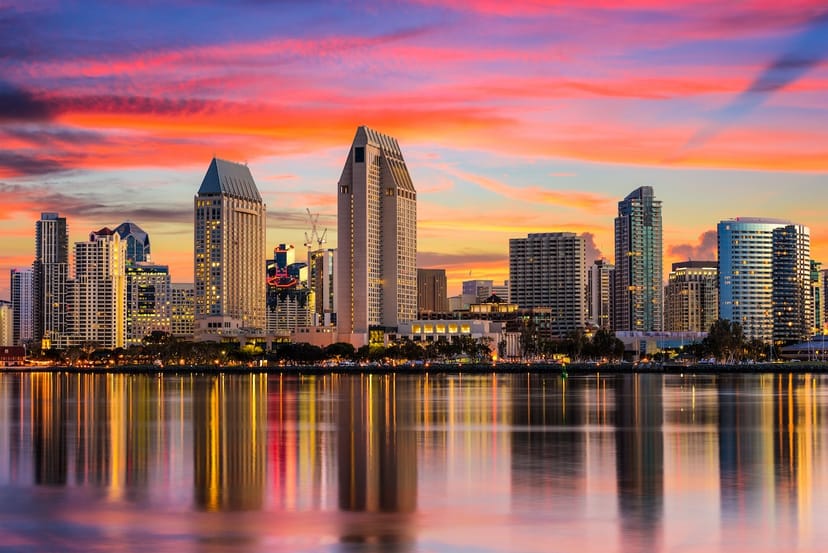 Scenic view of San Diego, United States