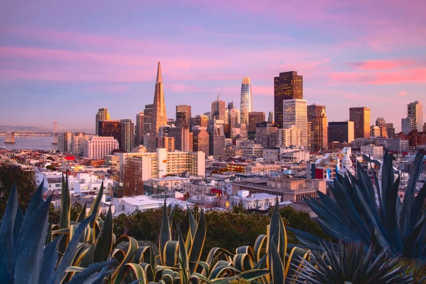 Scenic view of San Francisco, United States