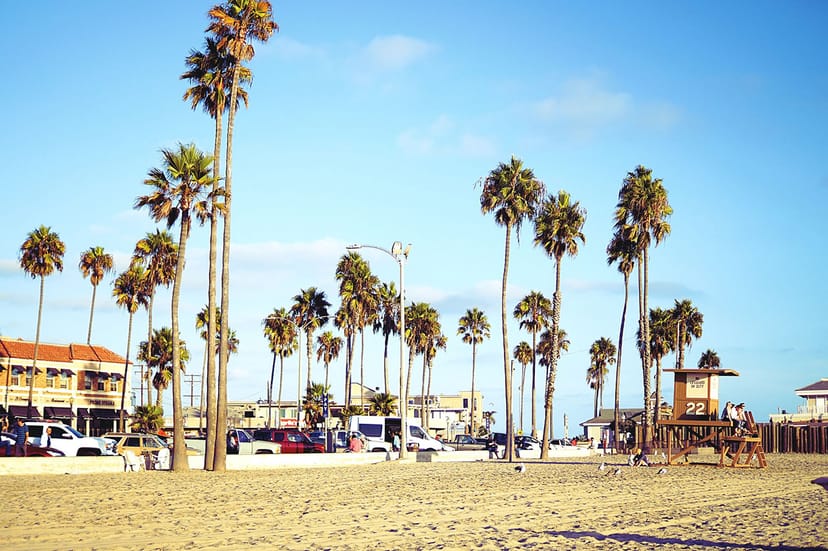 Scenic view of Santa Ana, California