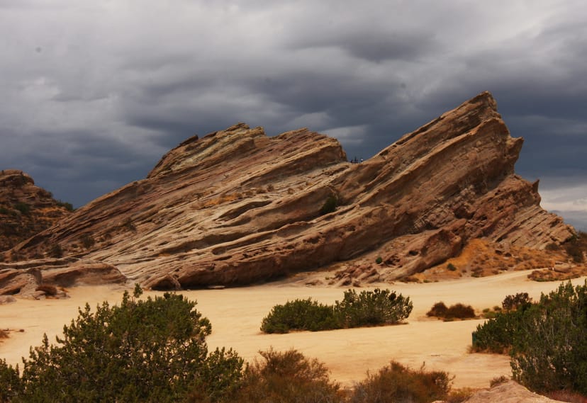 Scenic view of Santa Clarita, California