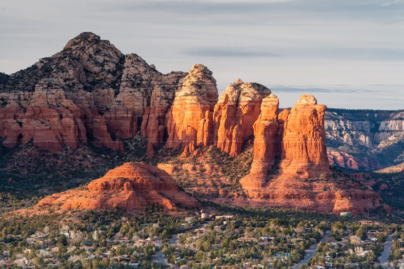 Scenic view of Sedona, Arizona