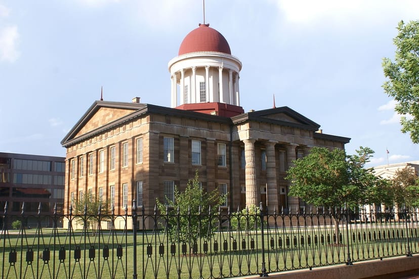 Scenic view of Springfield, Illinois