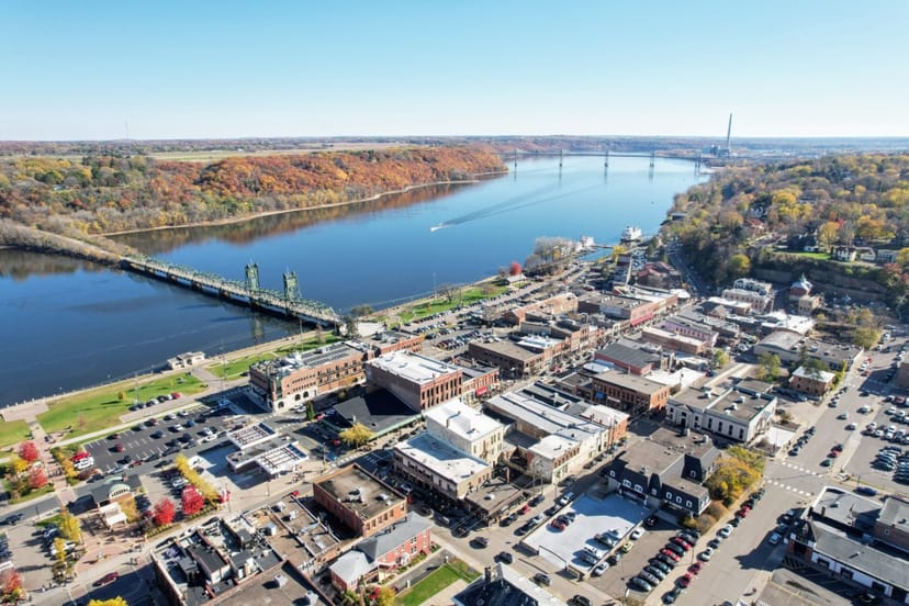 Scenic view of Stillwater, Minnesota