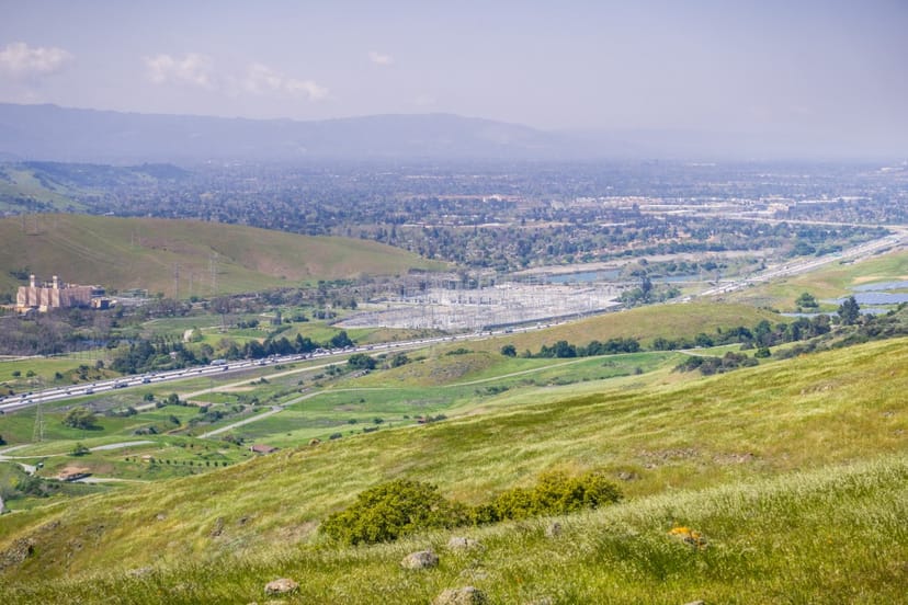 Scenic view of Sunnyvale, California
