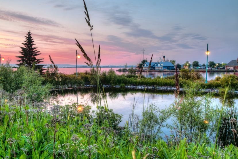 Scenic view of Superior, Wisconsin