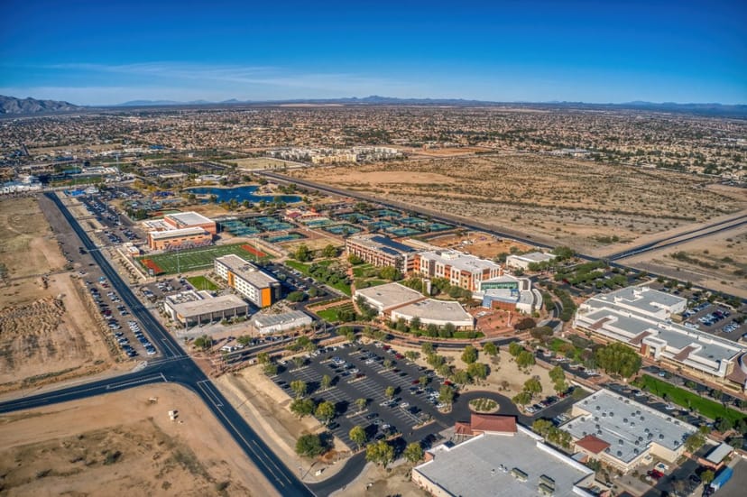 Scenic view of Surprise, Arizona