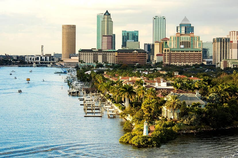 Scenic view of Tampa, Florida