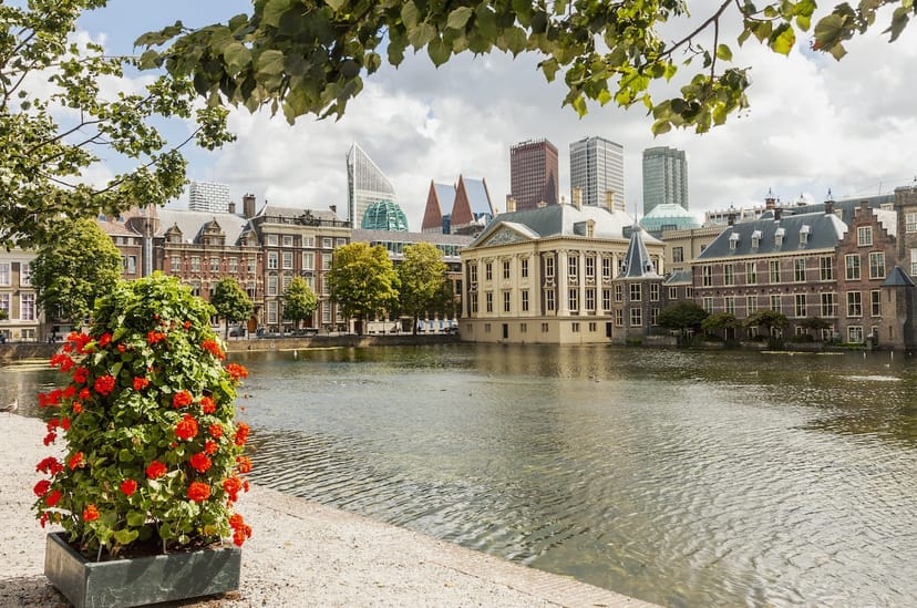 Scenic view of The Hague, Netherlands
