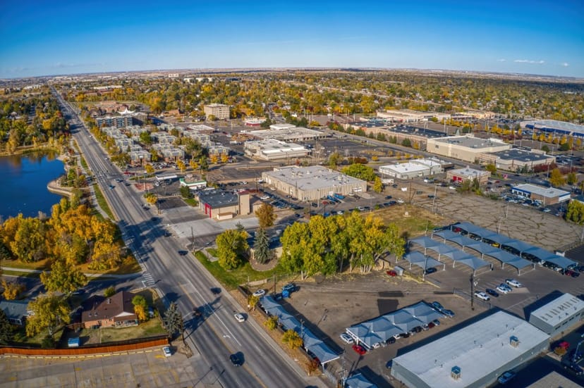 Scenic view of Thornton, Colorado