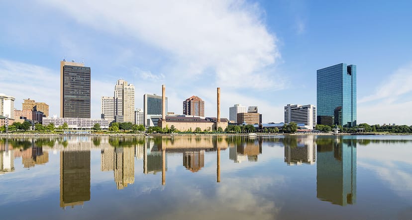 Scenic view of Toledo, Ohio