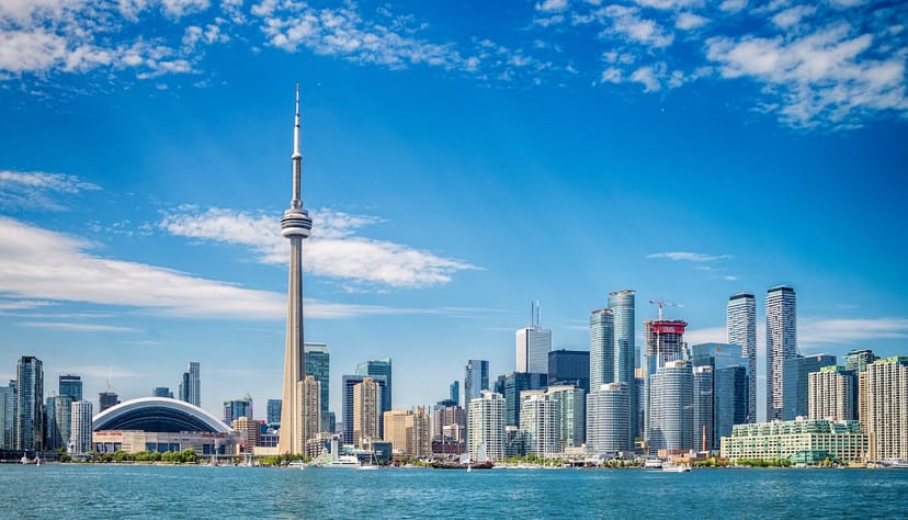 Scenic view of Toronto, Canada