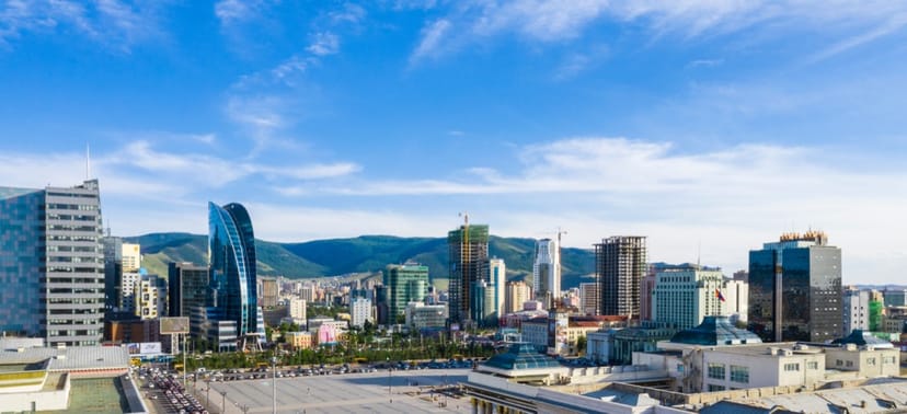Scenic view of Ulaanbaatar, Mongolia