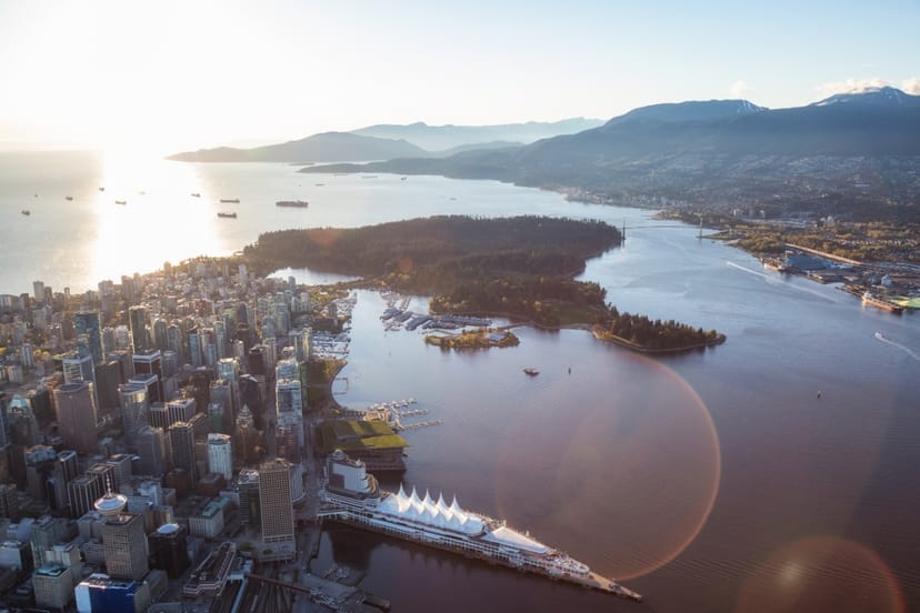 Scenic view of Vancouver, Canada