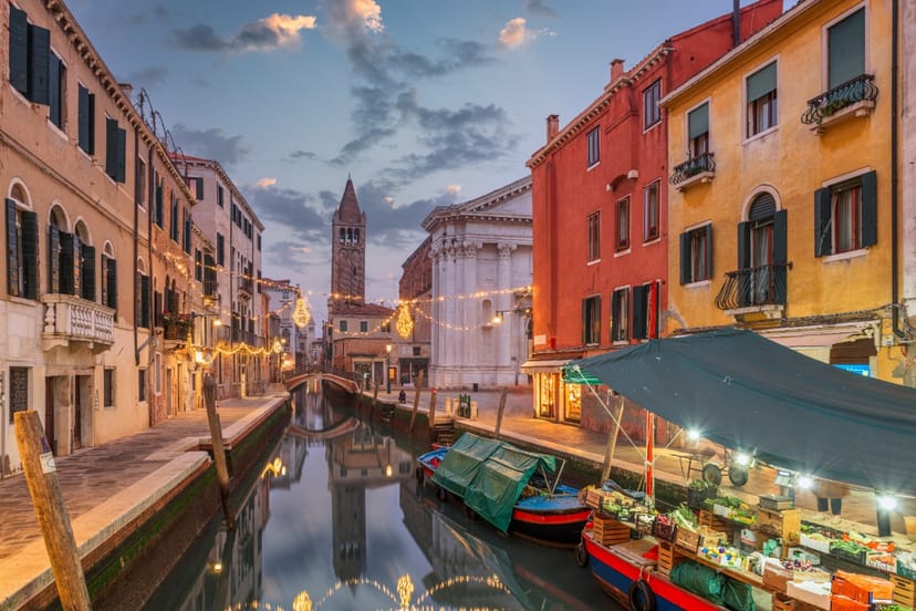 Scenic view of Venice, Italy