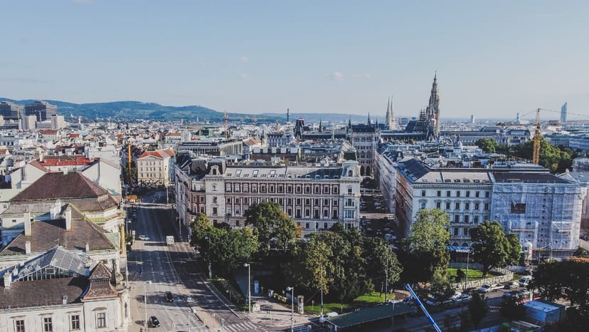 Scenic view of Vienna, Austria