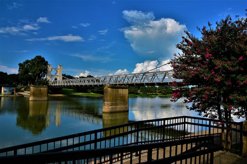 Scenic view of Waco, Texas