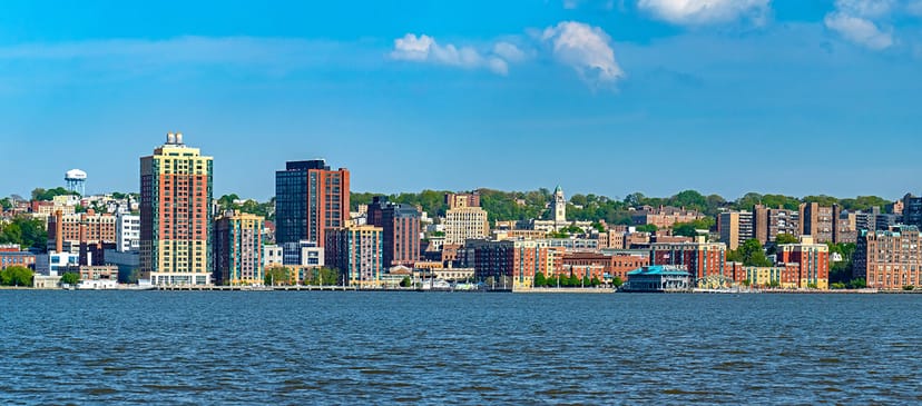 Scenic view of Yonkers, New York
