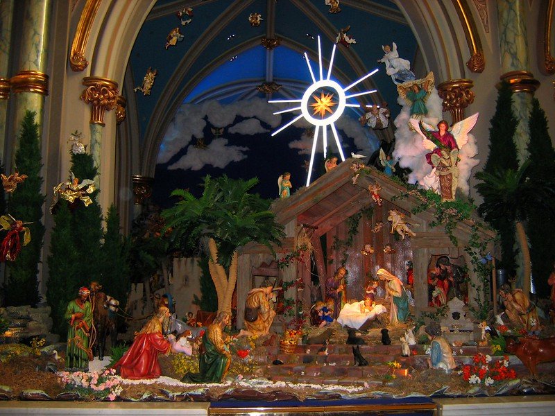 Nativity in Savannah Cathedral