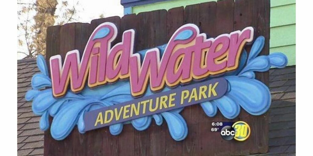 Front Signage at Wild Water Adventure Park, California, US