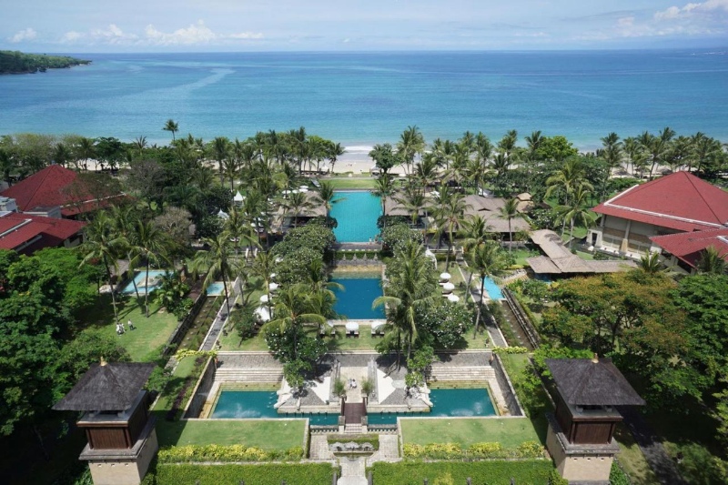 Aerial view of InterContinental Bali Resort