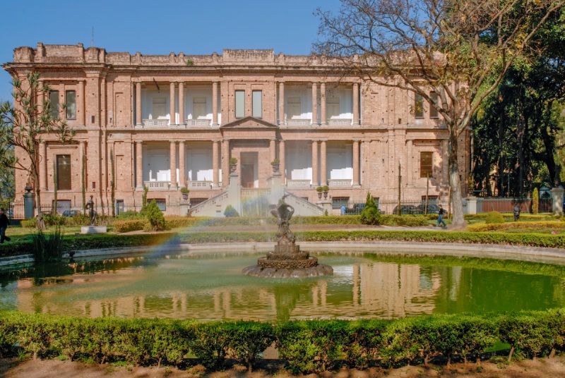 The Pinacoteca building do Estado de Sao Paulo is one of the most important art museums in Brazil