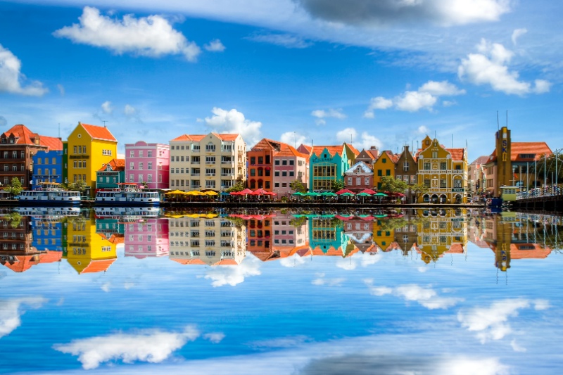 Willemstad die Hauptstadt von Curaçao